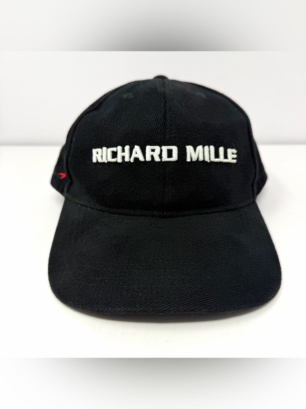 Richard Mille McLaren Baseball Hat Strapback Cap Black White Logo Rafael Nadal